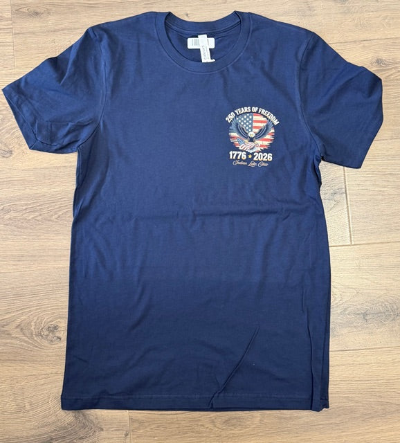 250 Year Celebration Eagle/American Flag T-Shirt