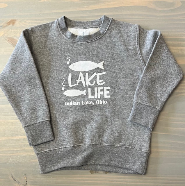Toddler Crewneck - Lake Life Fish