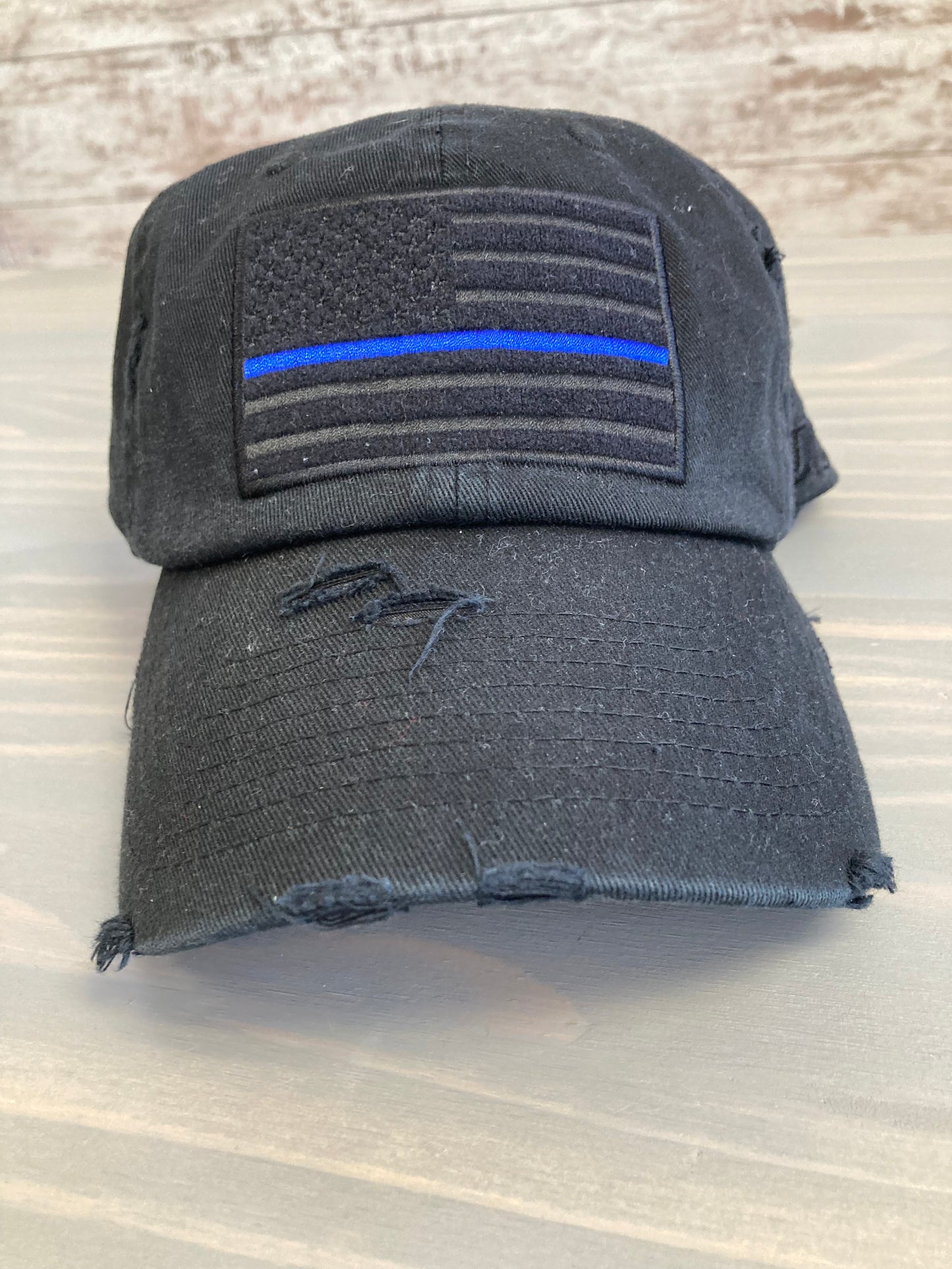 Ball Cap - Vintage Style U.S. Flag Tactical Operator Thin Line