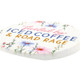 Worthy Wildflowers Fueled by Iced Coffee & Road Rage Car Coaster