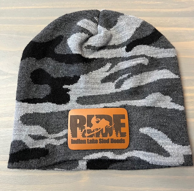 Indian Lake Sled Head "Ride" Beanie