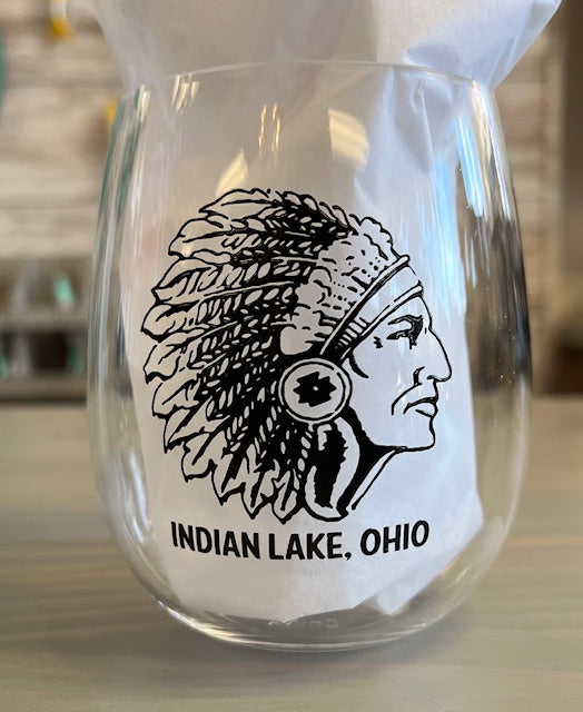 Wine Tumbler (Plastic) - Indian Lake Chief