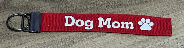 Wristlet Key Chain - Dog Mom