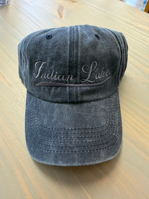 Indian Lake Ball Cap Tone on Tone (Monochrome)