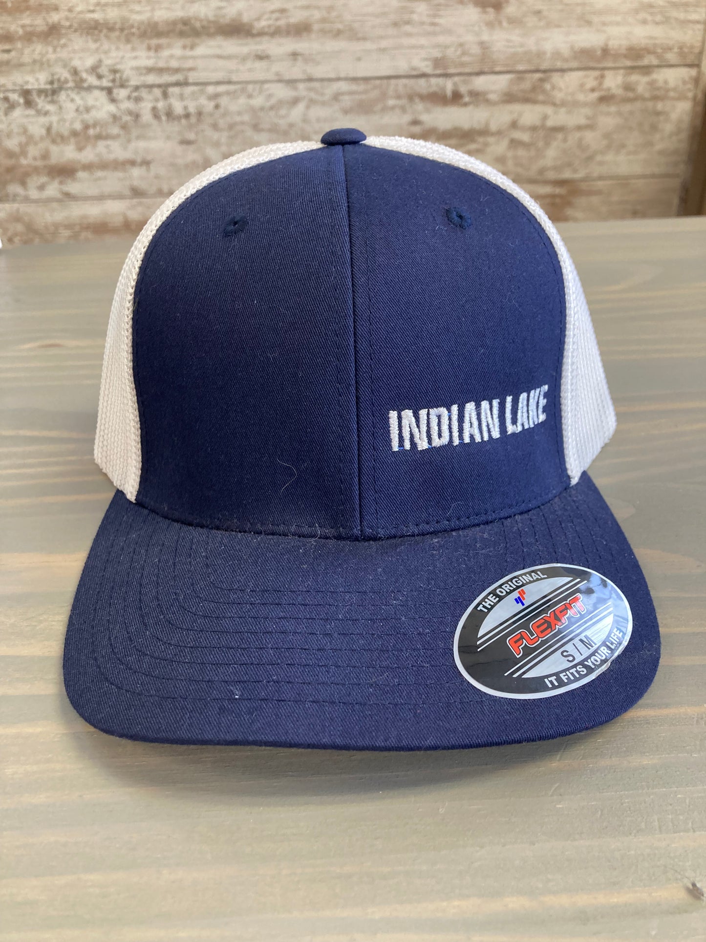 Indian Lake Flex Fit Mesh Ball Cap