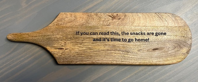 If You Can Read This Wood Board