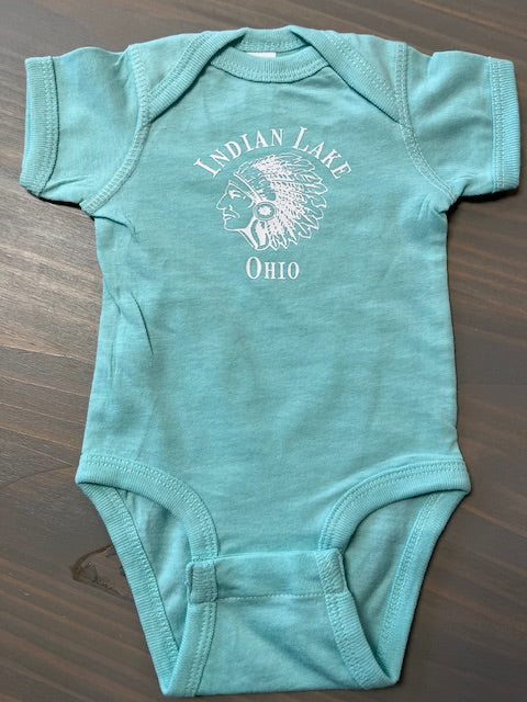 Indian Lake Chief Short Sleeve Onesie