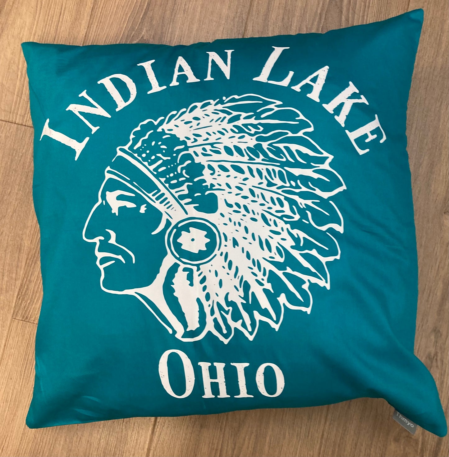 Indian Lake Chief Pillow 18x18