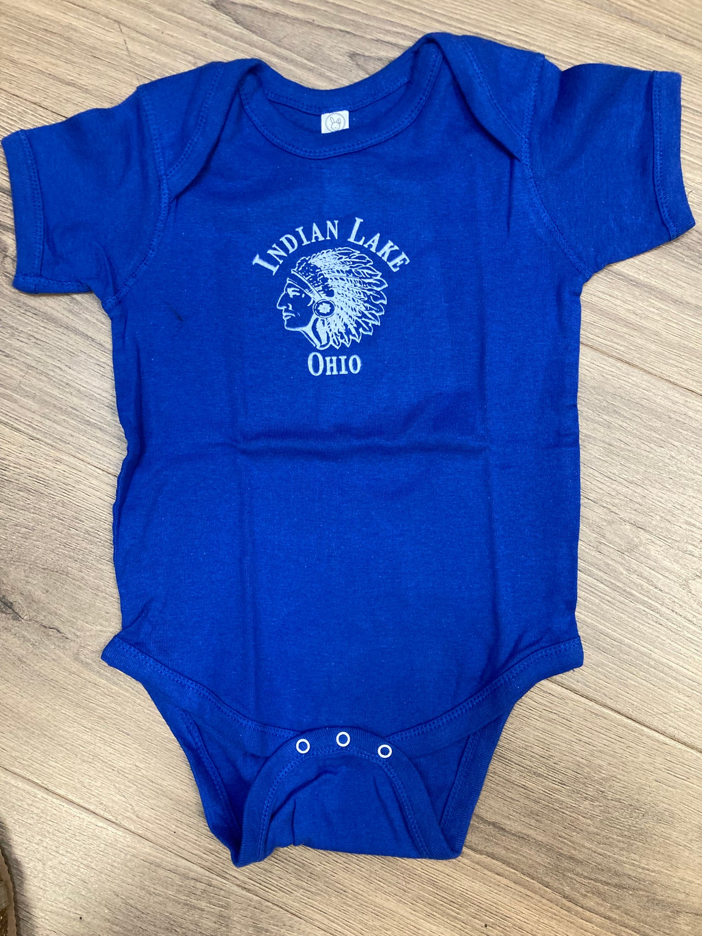 Indian Lake Chief Short Sleeve Onesie
