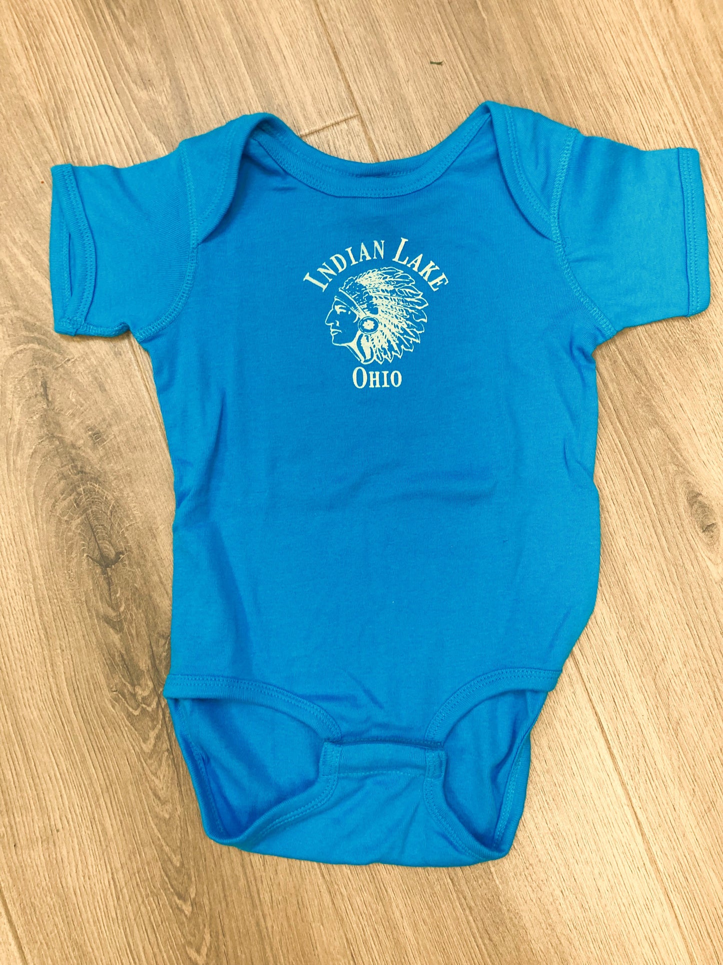 Indian Lake Chief Short Sleeve Onesie
