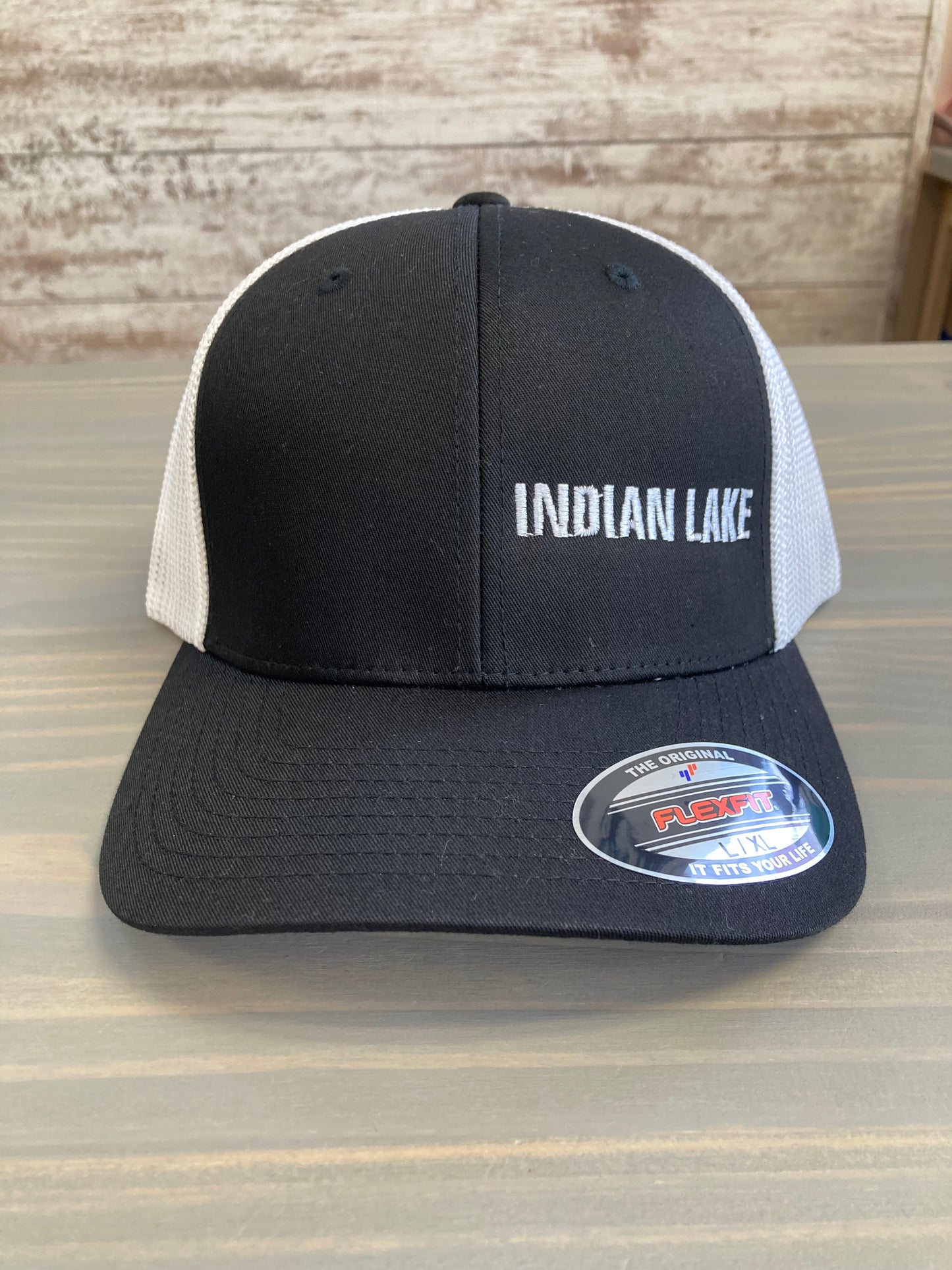 Indian Lake Flex Fit Mesh Ball Cap