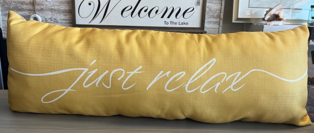 Just Relax Couch Pillow