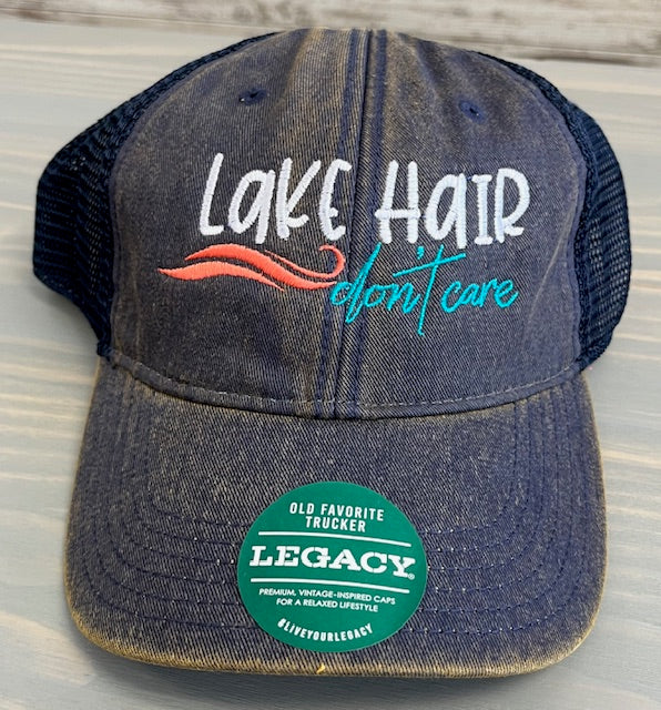 Lake Hair Don't Care Ball Cap