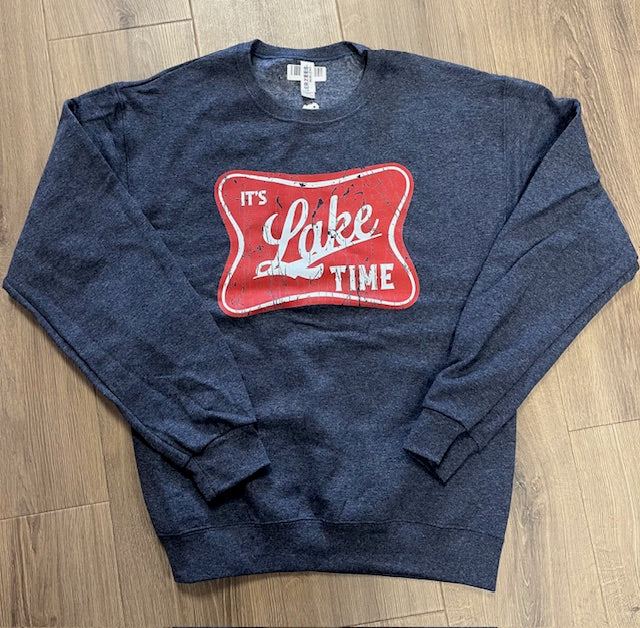 It's Lake Time Crewneck