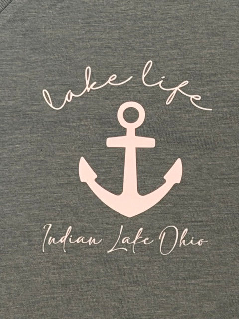 Lake Life Anchor Unisex V-Neck