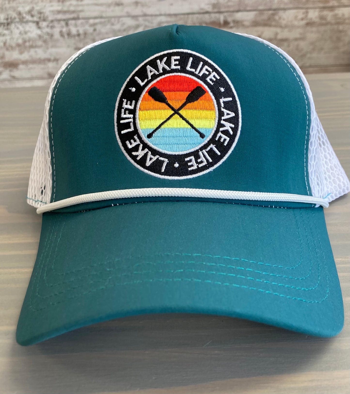 Ball Cap Trucker Style - Lake Life Oars
