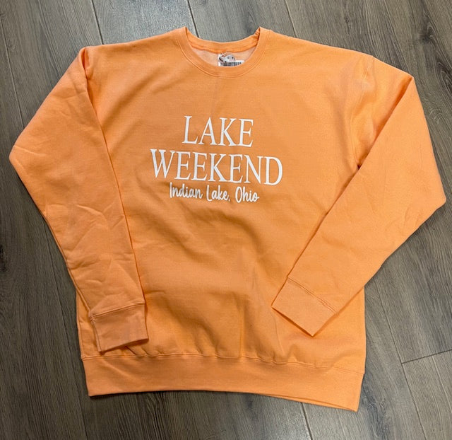 Lake Weekend Crewneck Sweatshirt