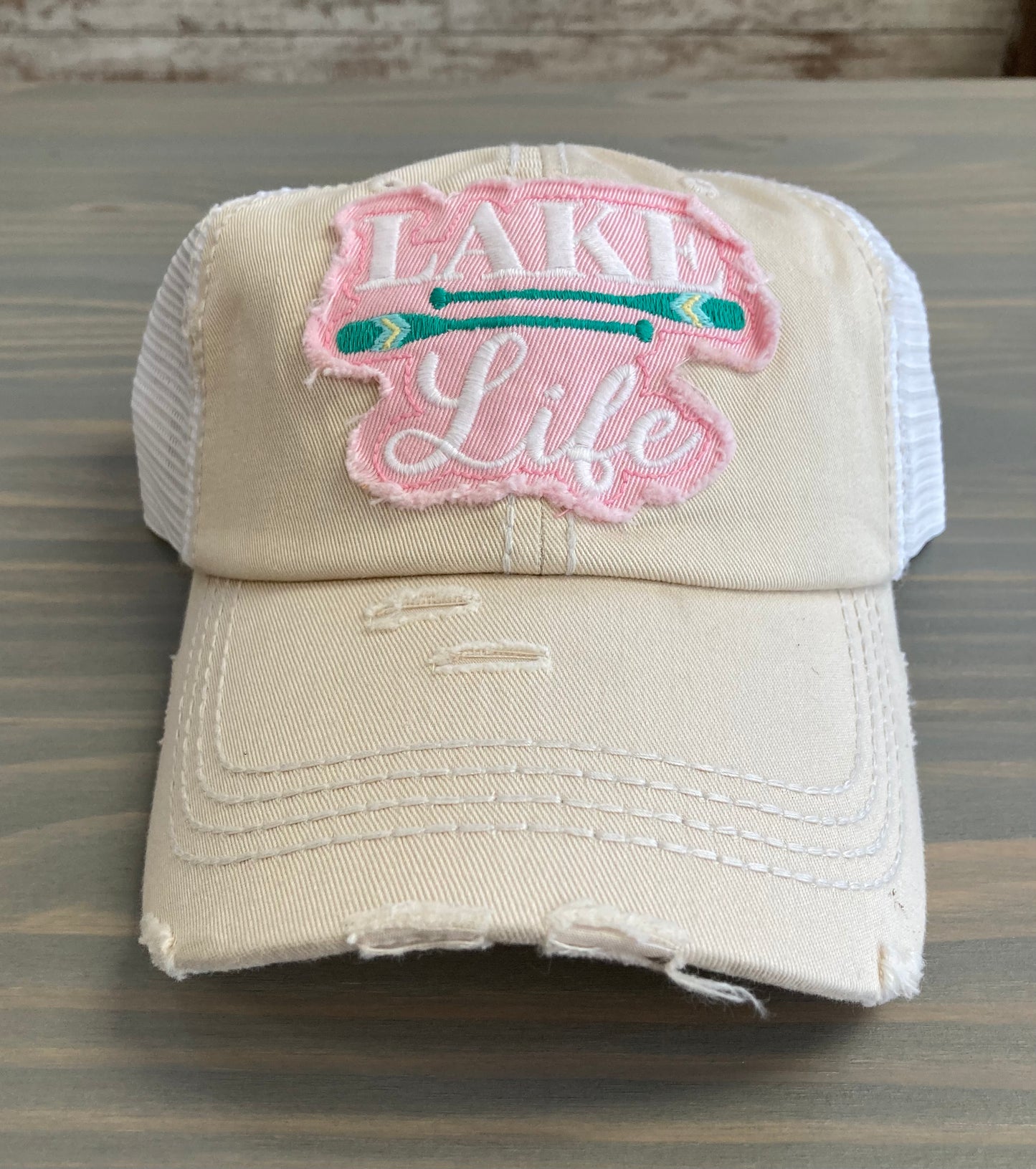 Ball Cap Vintage Trucker Style - Lake Life