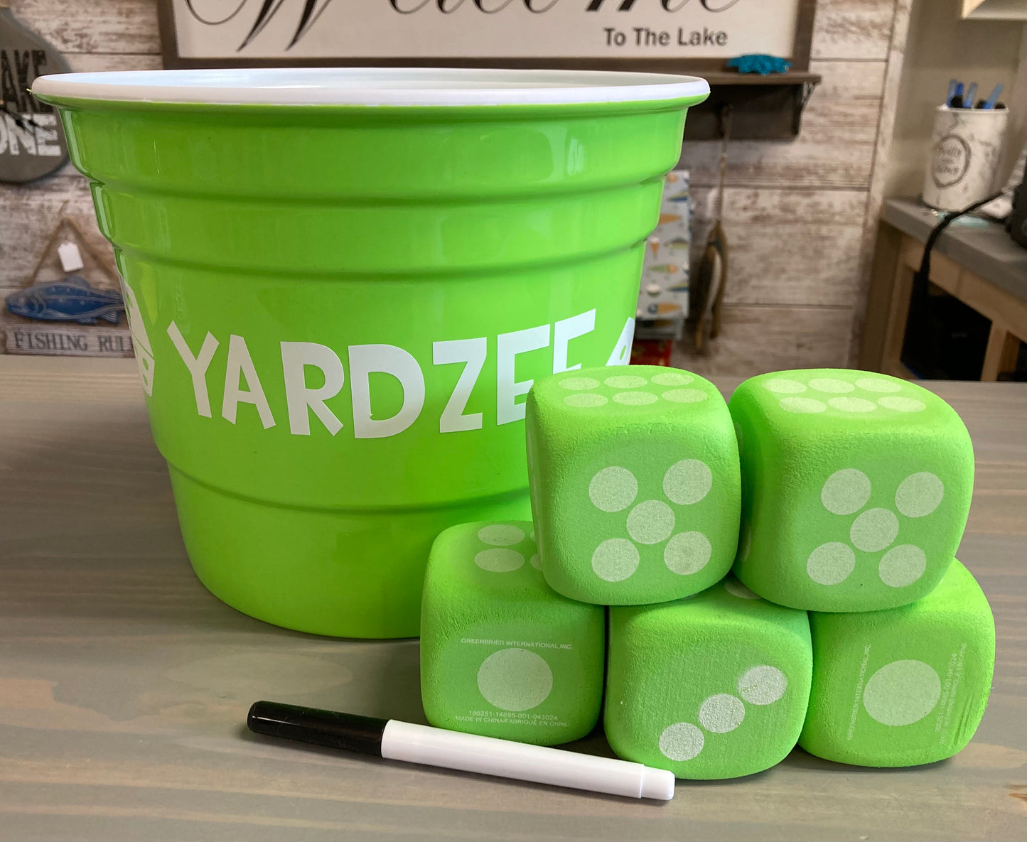 Yardzee Solo Cup Lawn Game