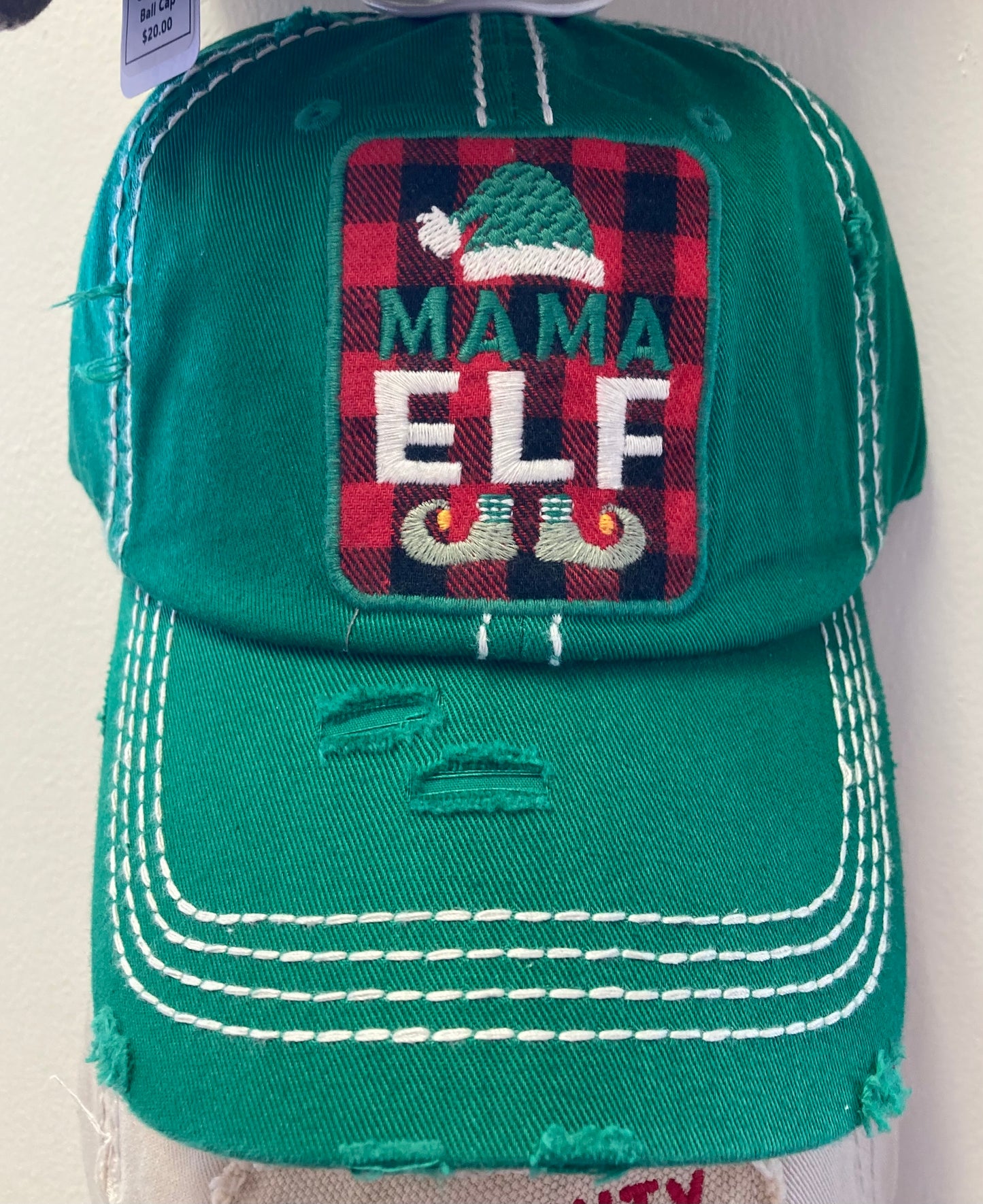 Ball Cap - Mama Elf