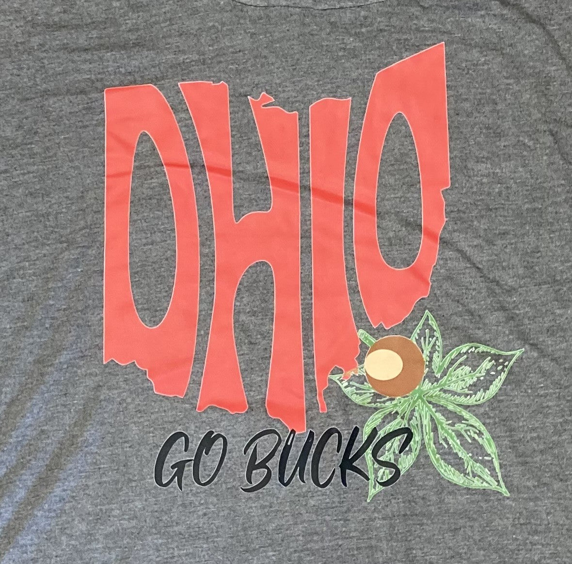 OHIO Go Bucks! Tri Long Sleeve Hoodie