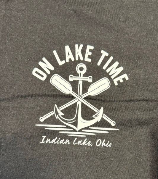 On Lake Time Henley Tee