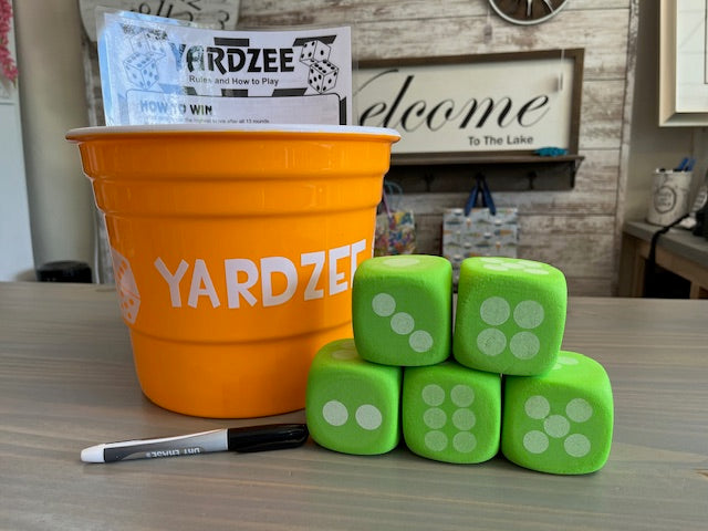 Yardzee Solo Cup Lawn Game