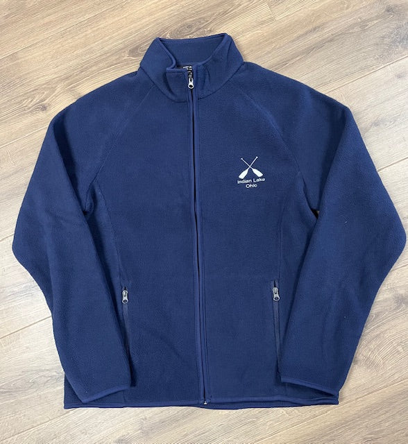 Indian Lake Raglan Fleece Zip Up Jacket