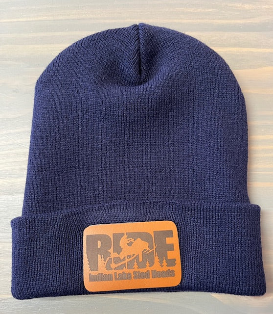 Indian Lake Sled Head "Ride" Beanie