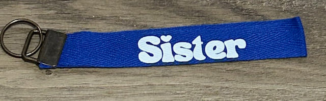 Wristlet Key Chain - Sister