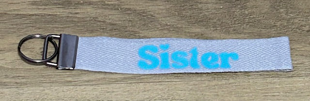 Wristlet Key Chain - Sister