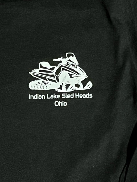 Indian Lake Sled Head Long Sleeve T-Shirt