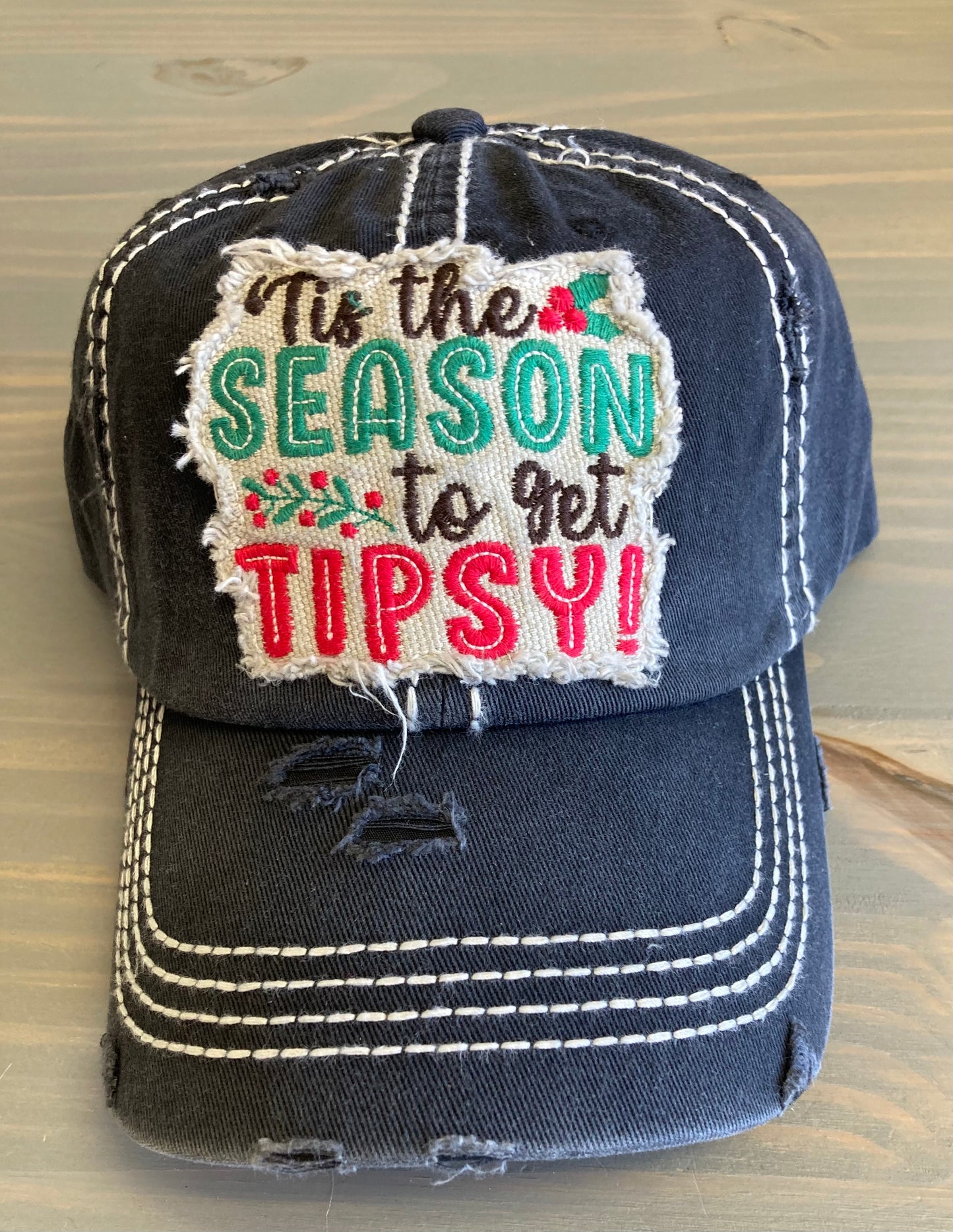 Ball Cap - Tis the Season to Get Tipsy