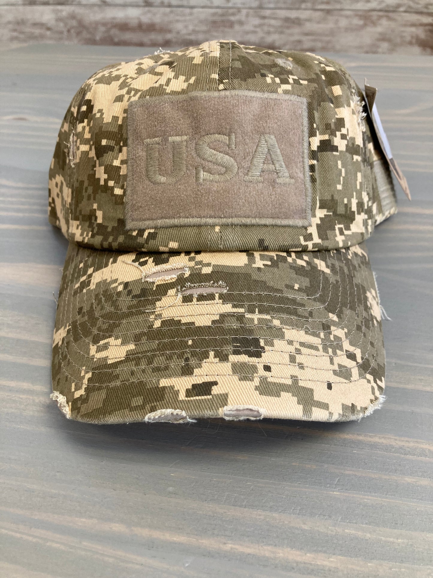 Ball Cap - Vintage Style U.S.A. Tactical Patch