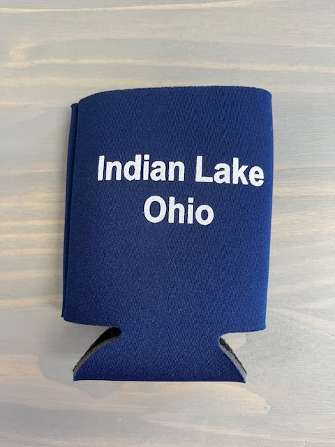 Warning Girls are Drinking Koozie Indian Lake