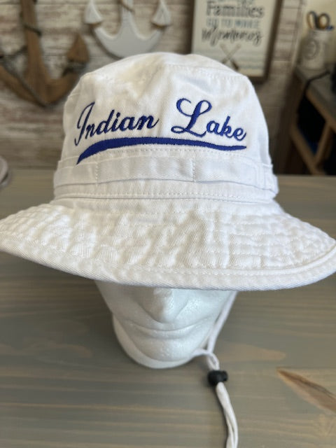 Indian Lake Solid Boone Hat With String (Fitted)