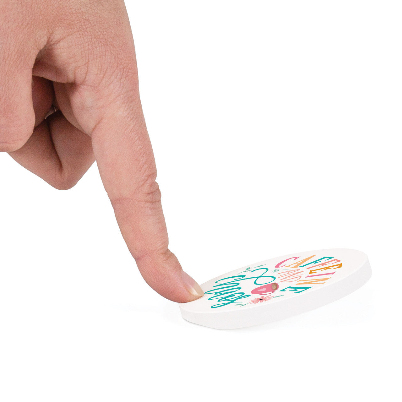 Car Coaster - Caffeine and Chaos