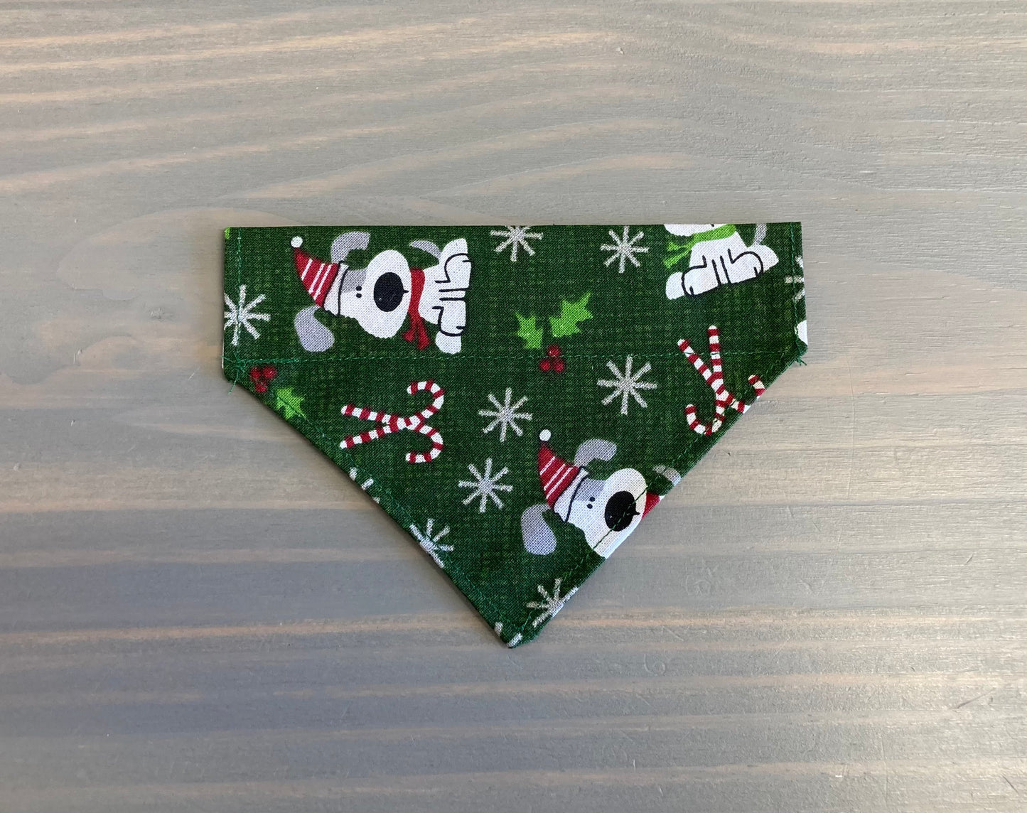 Dog Scarf - Thru the Collar Pet Neck Scarf - Christmas Dogs