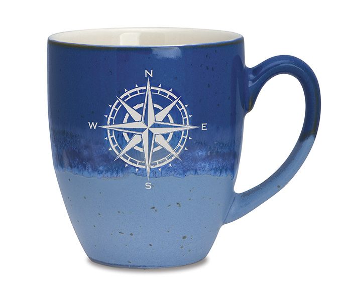 Indian Lake Compass Coffee Mug