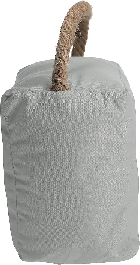 Better to Wake at the Lake Door Stopper Gray 5" x 6"