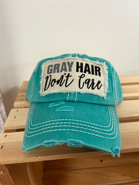 Ball Cap Vintage - Gray Hair Don't Care