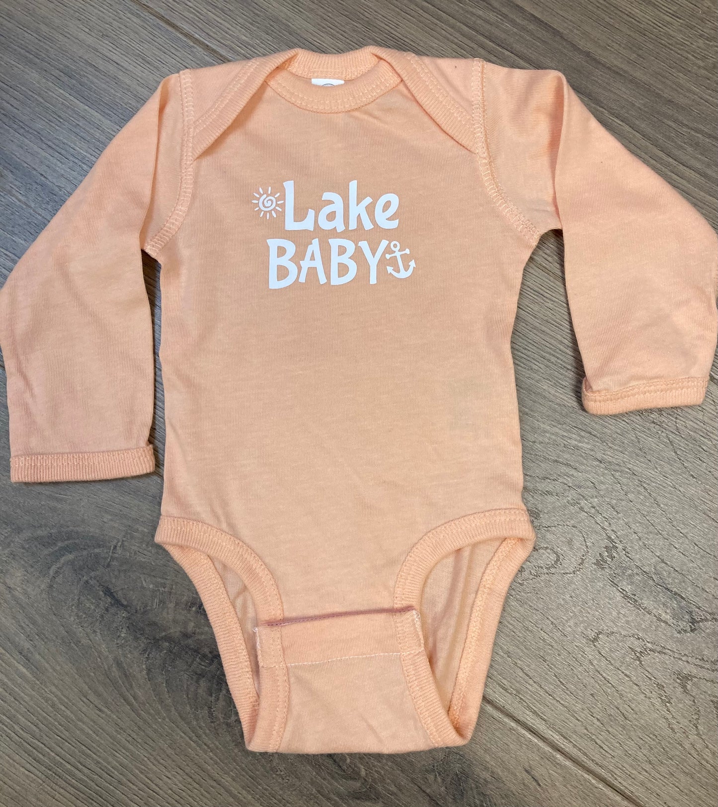 Lake Baby Long Sleeve Onesie