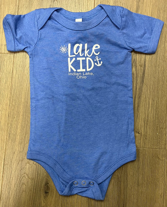 Lake Kid Indian Lake Short Sleeve Onesie