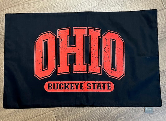 OHIO Buckeye State 12 x 20 Lumbar Pillow