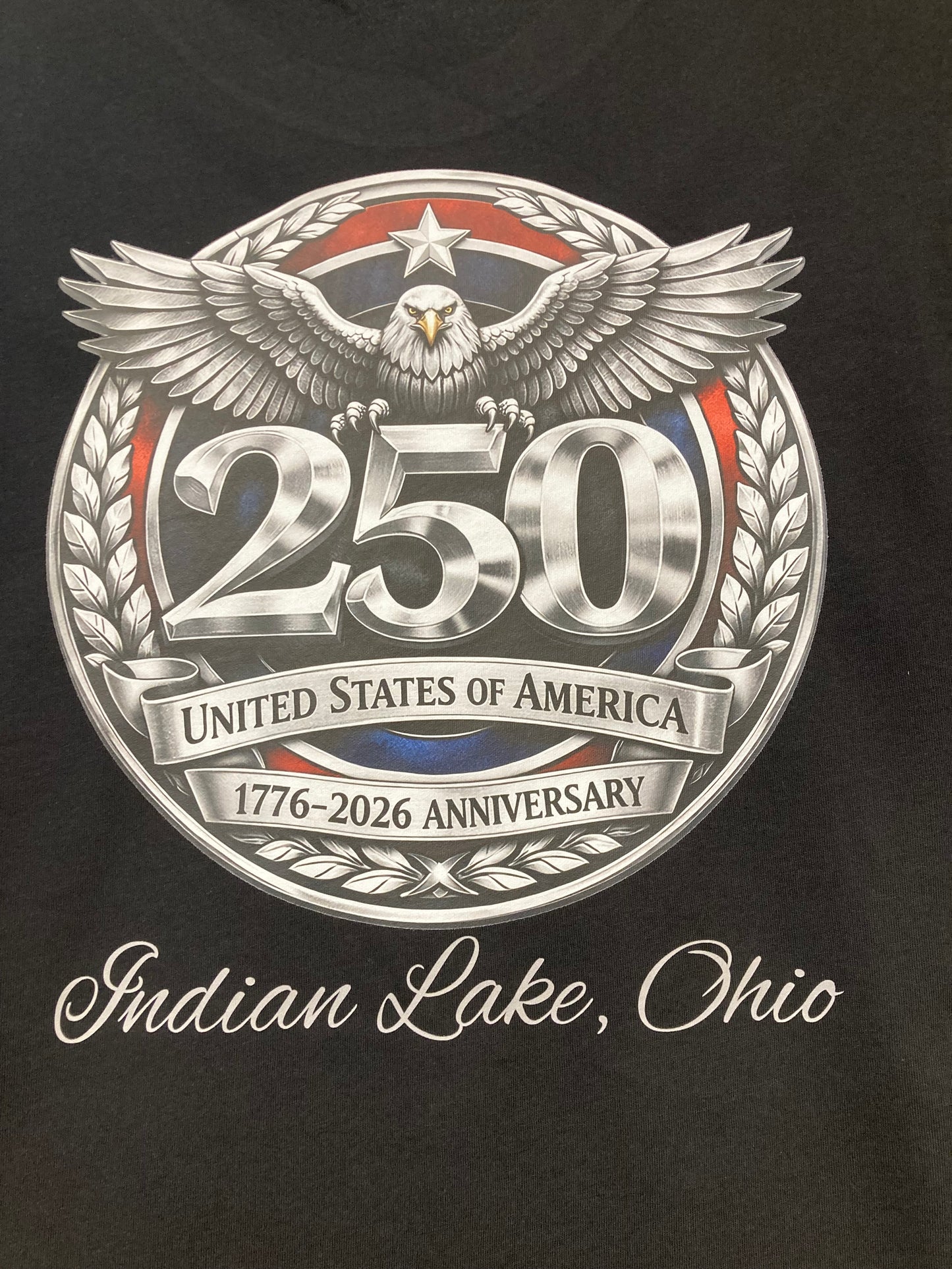 250 Year Celebration Silver Eagle T-Shirt