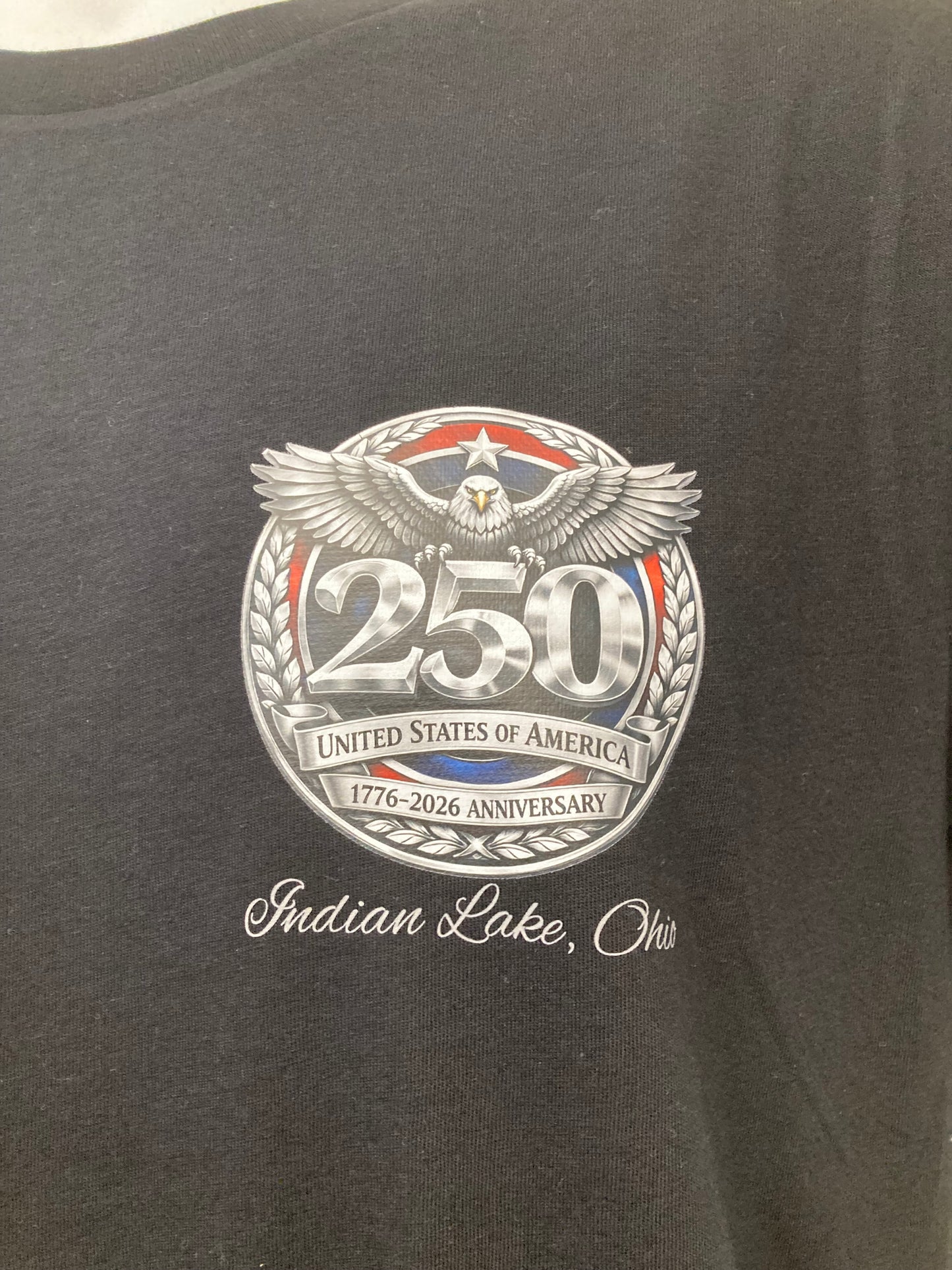 250 Year Celebration Silver Eagle T-Shirt