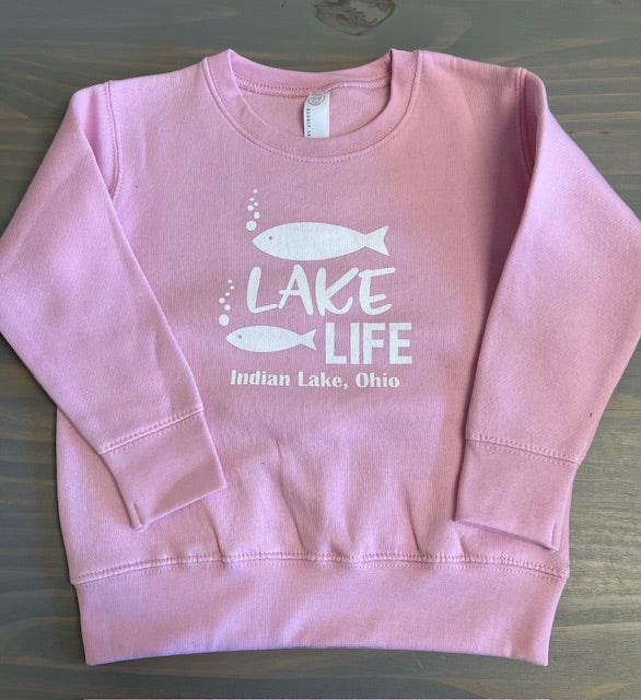 Toddler Crewneck - Lake Life Fish