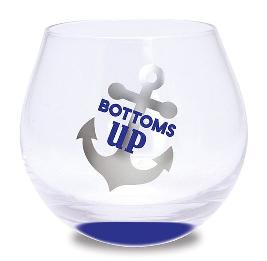 Shot Glass - Wobble - Bottoms Up Anchor Indian Lake