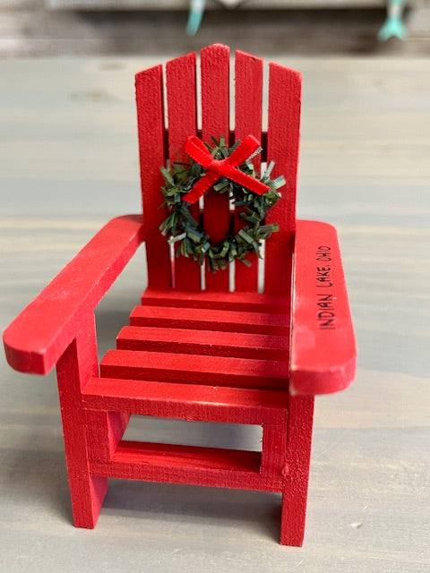 Wood Ornament - Adirondack Chair