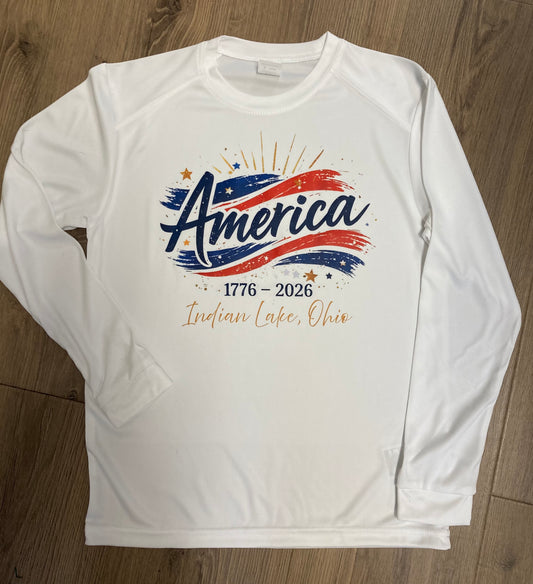 America 250 Youth UV Long Sleeve